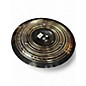 Used MEINL 12in Classics Custom Dark Trash Stack Bottom Cymbal