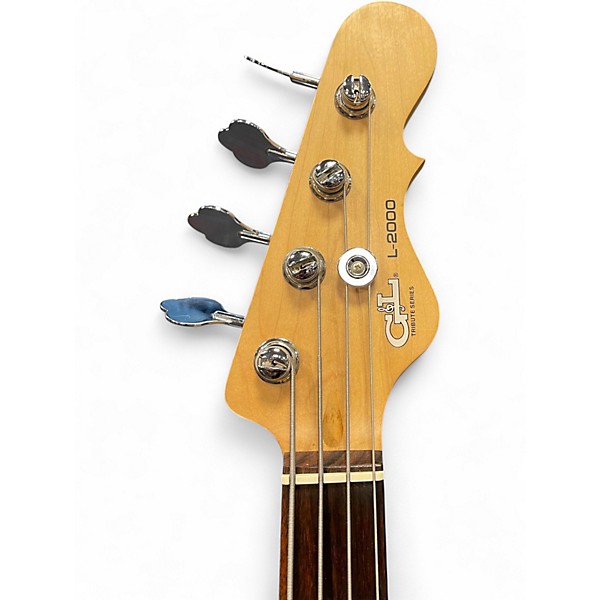 Used G&L Tribute L2000 2 Color Sunburst Electric Bass Guitar