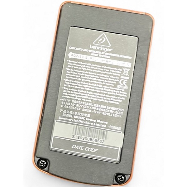 Used Behringer UT300 Ultra Tremolo Effect Pedal