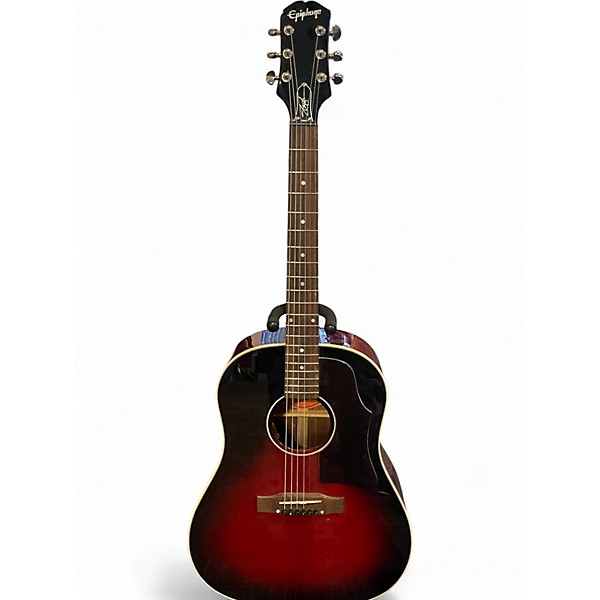 Used Epiphone SLASH J-45 VERMILLION BURST Acoustic Electric Guitar