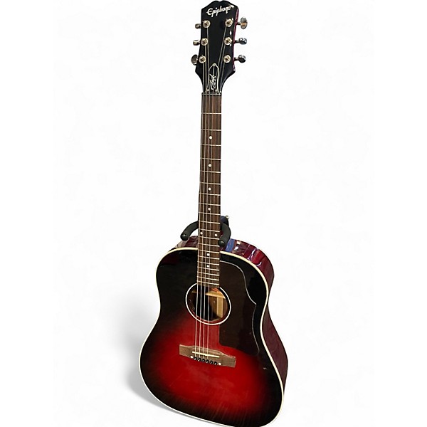 Used Epiphone SLASH J-45 VERMILLION BURST Acoustic Electric Guitar