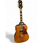 Used Epiphone Inspired by Gibson Hummingbird Natural Acoustic Electric Guitar