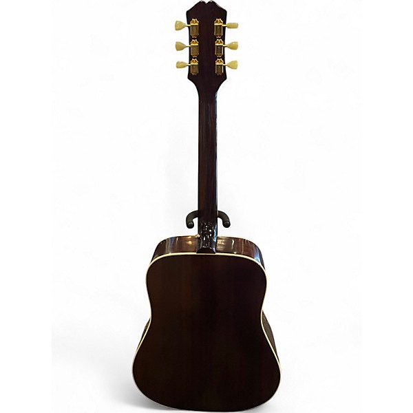 Used Epiphone Inspired by Gibson Hummingbird Natural Acoustic Electric Guitar