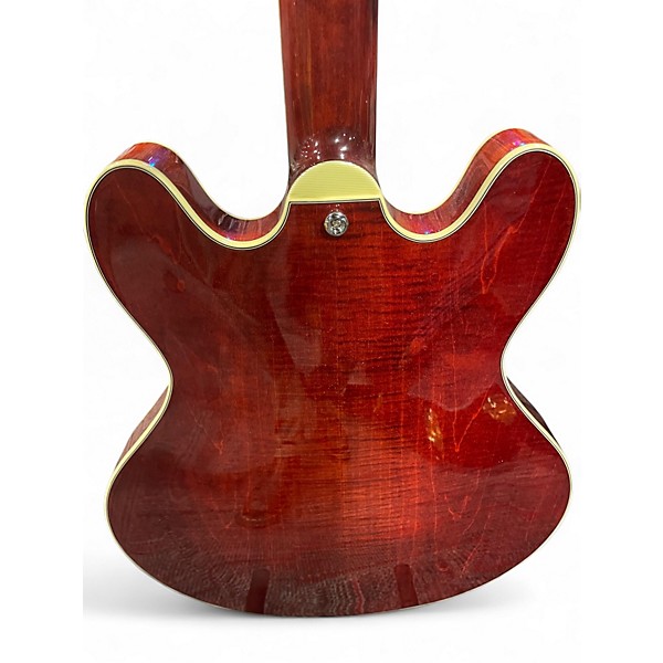 Used Eastman T486B Cherry Hollow Body Electric Guitar