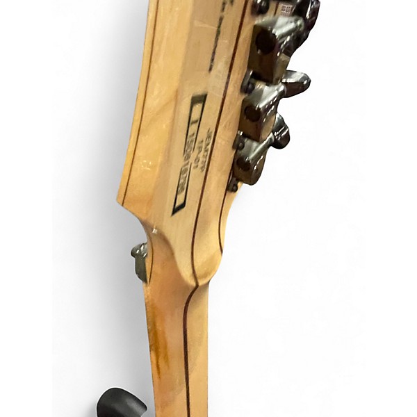 Used 2018 Ibanez Jem 77 Blue Florial  Solid Body Electric Guitar