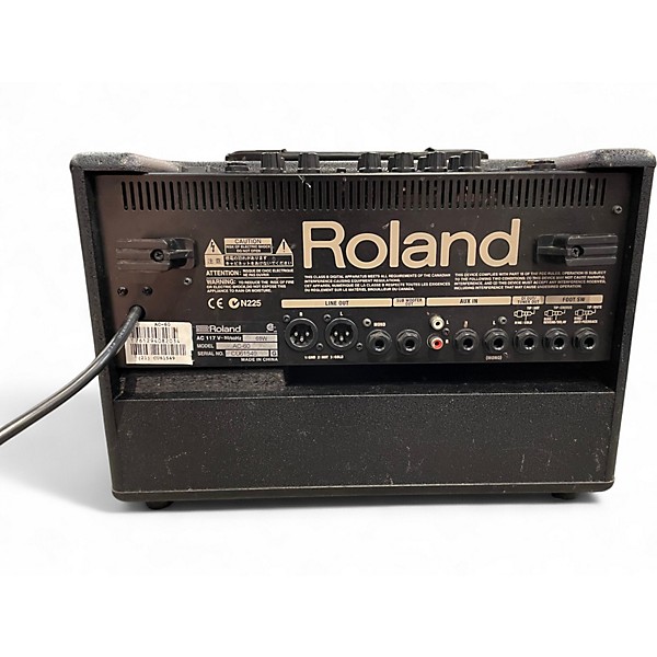 Used Roland AC60 60W 2X6.5 Acoustic Guitar Combo Amp