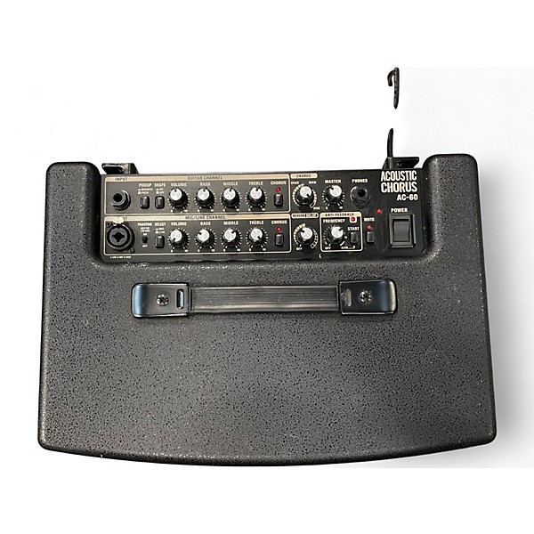 Used Roland AC60 60W 2X6.5 Acoustic Guitar Combo Amp