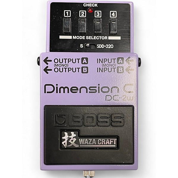 Used BOSS Dimension C DC-2W Effect Pedal