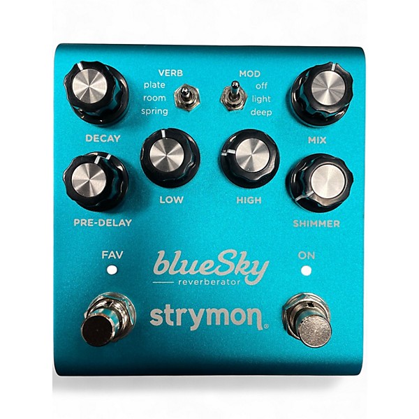 Used Strymon Bluesky Reverb Effect Pedal