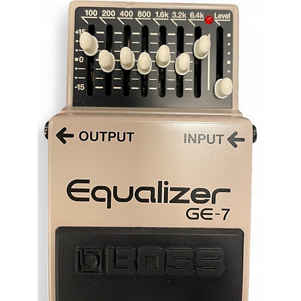 Used BOSS GE7 Equalizer Pedal