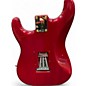 Used Fender Deluxe Player's Stratocaster Crimson Red Trans Solid Body Electric Guitar