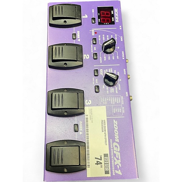 Used Zoom GFX1 Effect Processor