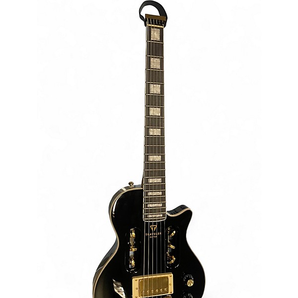 Used Traveler Guitar EG1 Custom Black Electric Guitar