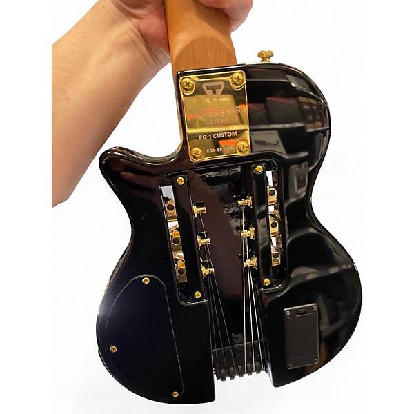 Used Traveler Guitar EG1 Custom Black Electric Guitar