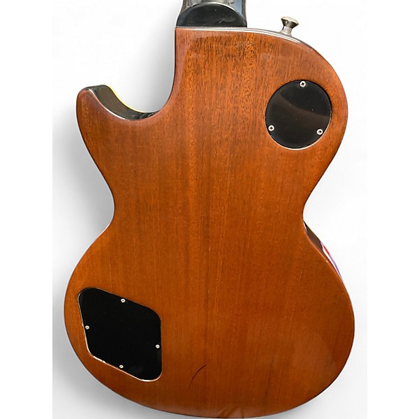 Used 2004 Gibson Les Paul Classic 2 Tone Sunburst Solid Body Electric Guitar