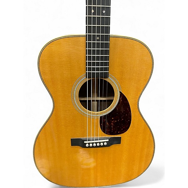 Used Martin OM28 Natural Acoustic Guitar