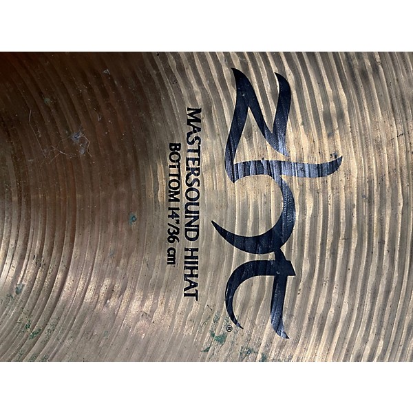 Used Zildjian 14in ZHT Hi Hat Bottom Cymbal