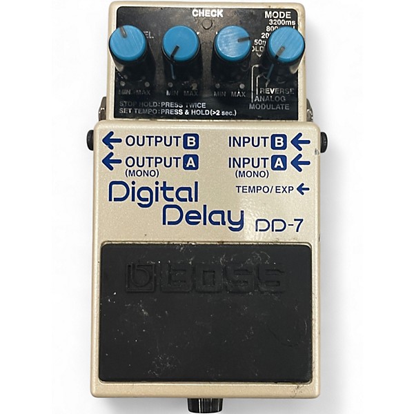 Used BOSS DD7 Digital Delay Effect Pedal