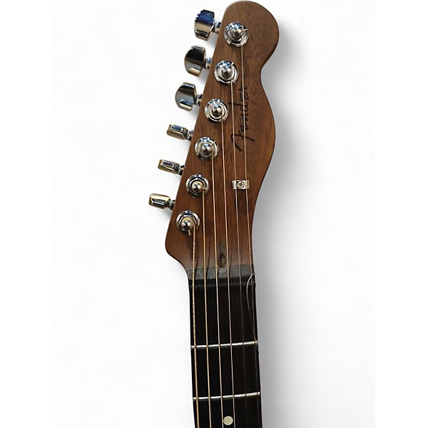 Used Fender Acoustasonic Player Telecaster Arctic White Acoustic Electric Guitar