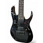 Used Ibanez RG7321 7 String Black Solid Body Electric Guitar thumbnail