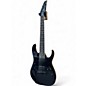 Used Ibanez RG7321 7 String Black Solid Body Electric Guitar