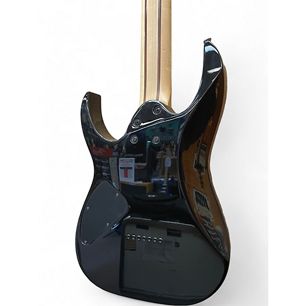 Used Ibanez RG7321 7 String Black Solid Body Electric Guitar