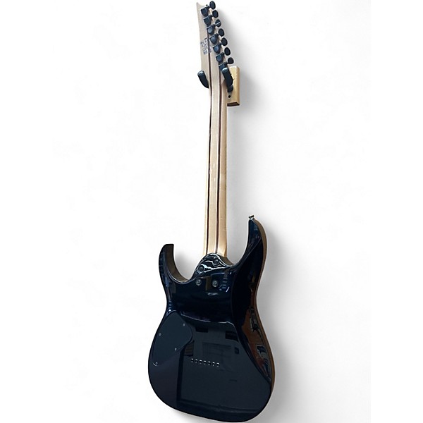 Used Ibanez RG7321 7 String Black Solid Body Electric Guitar