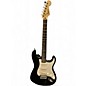 Used Squier STRATOCASTER BLACK Solid Body Electric Guitar thumbnail