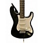 Used Squier STRATOCASTER BLACK Solid Body Electric Guitar