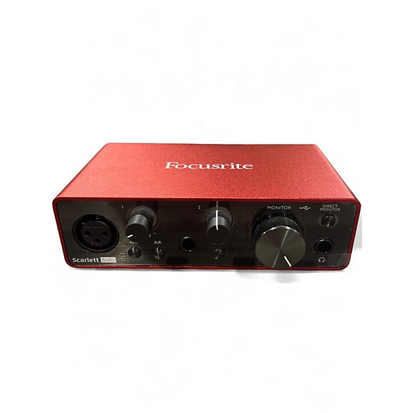 Used Focusrite Scarlett Solo Audio Interface