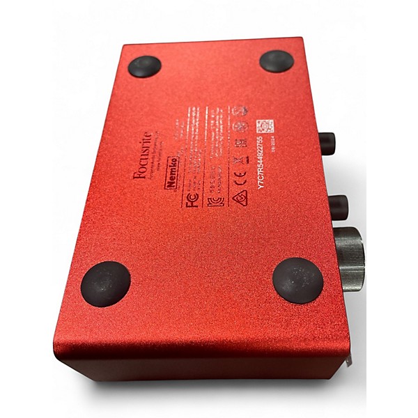 Used Focusrite Scarlett Solo Audio Interface