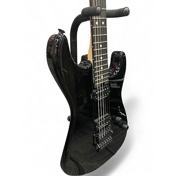 Used Charvel San Dimas SD1 FR Black Solid Body Electric Guitar