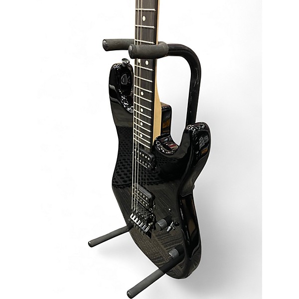 Used Charvel San Dimas SD1 FR Black Solid Body Electric Guitar