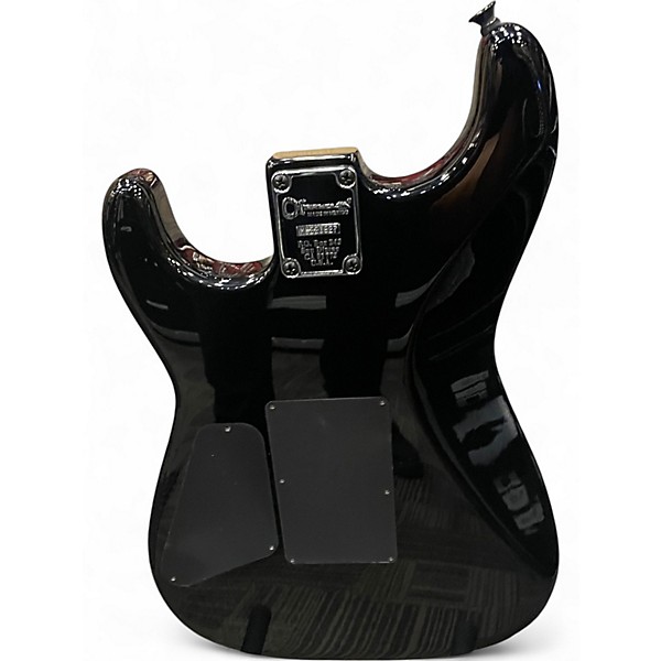 Used Charvel San Dimas SD1 FR Black Solid Body Electric Guitar