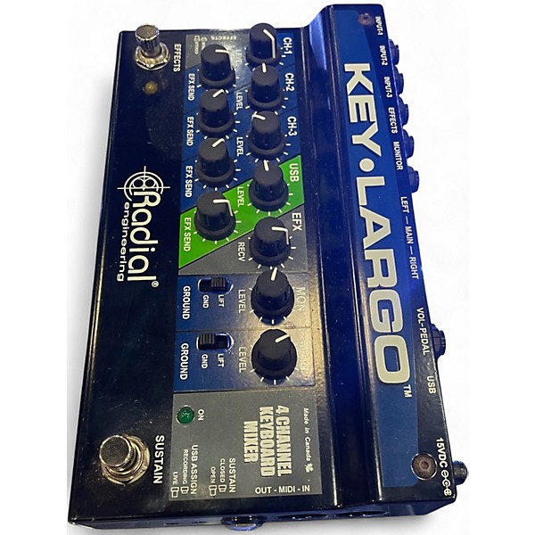 Used Radial Engineering key largo Line Mixer