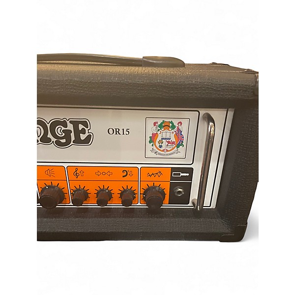 Used Orange Amplifiers OR15H 15W Tube Guitar Amp Head