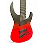Used Legator Ghost 8 String Multiscale Red to Black Fade Solid Body Electric Guitar