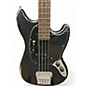 Used Fender jmj road worn mustang Black Electric Bass Guitar