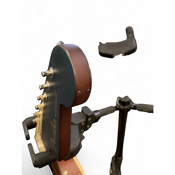 Used Fender Newporter Player Blue Acoustic Electric Guitar