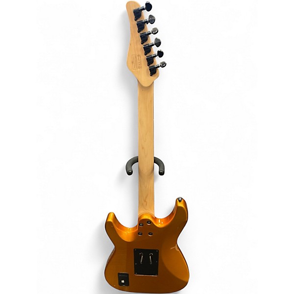 Used Schecter Guitar Research Sun Valley Super Shredder FR Lambo Orange Solid Body Electric Guitar