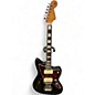 Used Electravox Ultra Deluxe Offset Black Sparkle Hollow Body Electric Guitar thumbnail