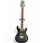 Used PRS SE Custom 24 FR Trans Black Solid Body Electric Guitar thumbnail