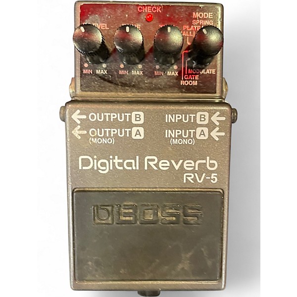 Used BOSS RV5 Digital Reverb Effect Pedal