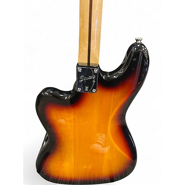 Used Squier Vintage Modified Bass VI Sunburst Electric Bass Guitar