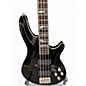 Used Schecter Guitar Research Diamond Series C4 XXX Black Electric Bass Guitar