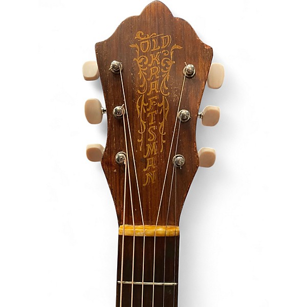 Vintage 1950s Old Kraftsman ARCHTOP Natural Acoustic Guitar