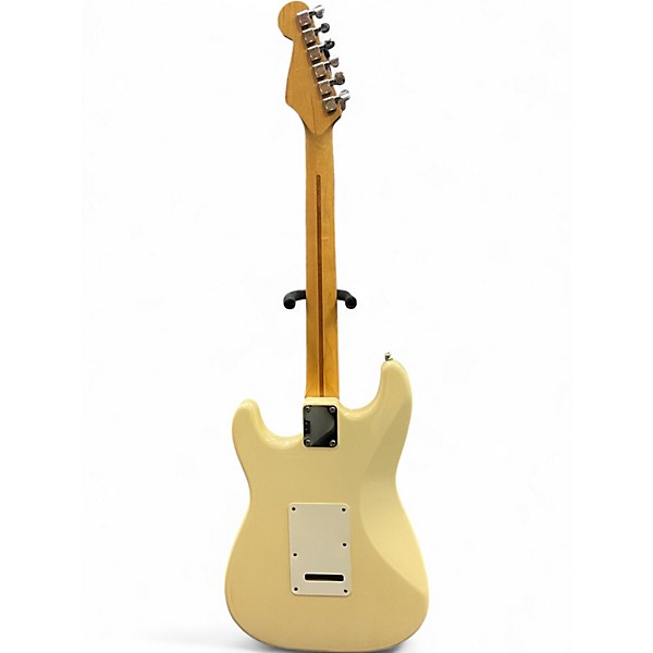 Used Fender Standard Stratocaster Olympic White Solid Body Electric Guitar