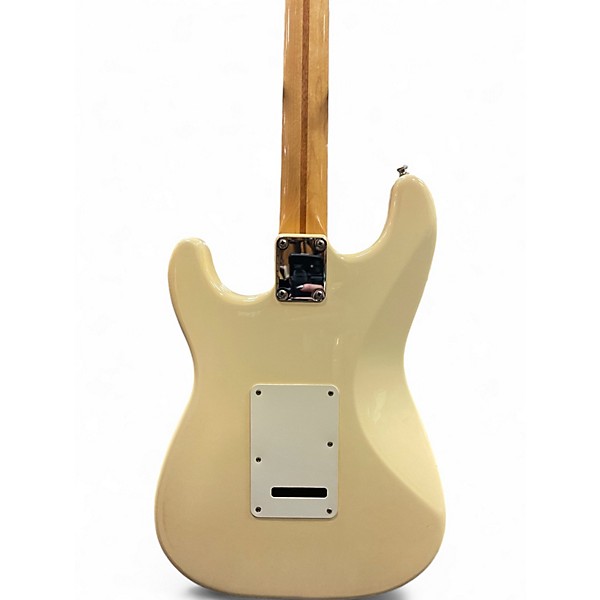 Used Fender Standard Stratocaster Olympic White Solid Body Electric Guitar