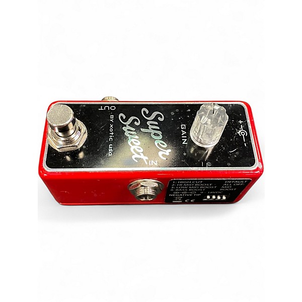 Used Xotic SUPER SWEET Effect Pedal