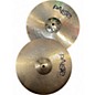 Used Paiste 14in 101 Brass Hi Hat Cymbals Cymbal thumbnail